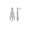 Silver Cascade Earrings