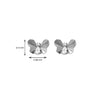 Silver Social Butterfly Earrings