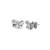 Silver Social Butterfly Earrings