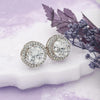 Silver Classic Kiara 6mm Round Studs