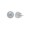 Silver Classic Kiara 6mm Round Studs