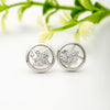 Silver Bouquet Earrings