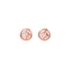 Rose Gold Bouquet Earrings