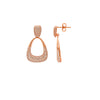 Rose Gold Luxe Earrings