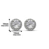 Silver Deluxe Crystal Earrings