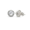 Silver Deluxe Crystal Earrings
