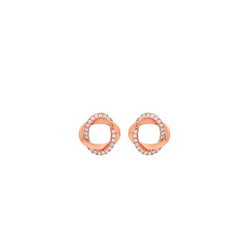 Rose Gold Allure Earrings