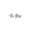 Silver Tiny Bloom Earrings
