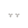 Silver Triora Studs