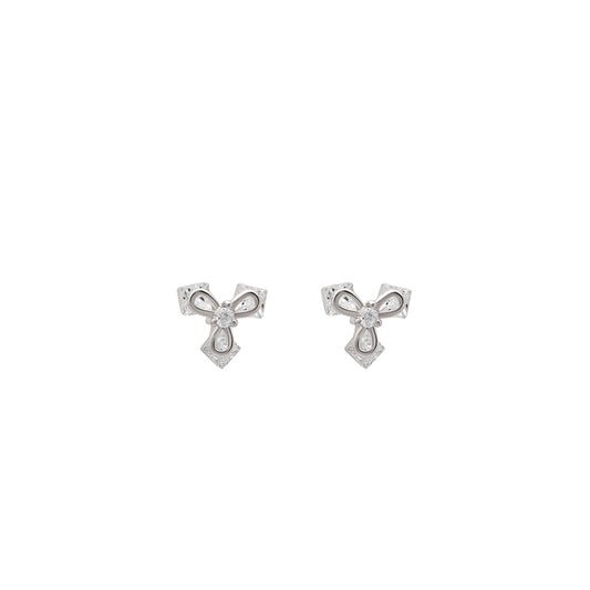 Silver Triora Studs