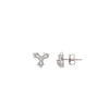 Silver Triora Studs