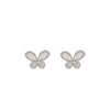 Silver Mini Butterfly Earrings