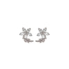 Silver Tiny Jasmine Earrings