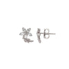 Silver Tiny Jasmine Earrings