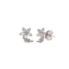 Silver Tiny Jasmine Earrings