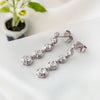 Silver Hanging Drop Earrings