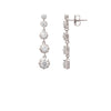 Silver Hanging Drop Earrings