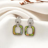 Silver Hanging Radiance Earrings (MOP)