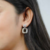 Silver Hanging Radiance Earrings (MOP)
