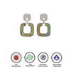 Silver Hanging Radiance Earrings (MOP)