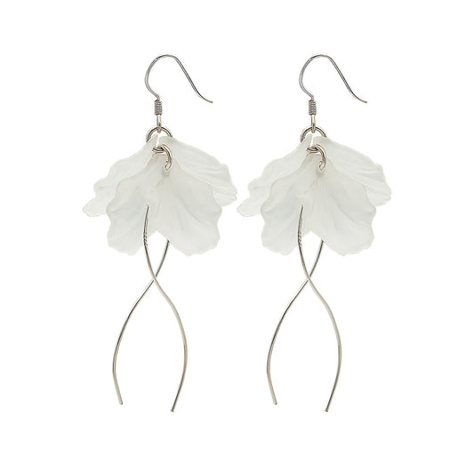 Silver Winter Garden Earrings