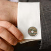 Silver Aurora Pearl (MOP) Limited Edition Cufflinks