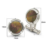 Silver Aurora Pearl (MOP) Limited Edition Cufflinks