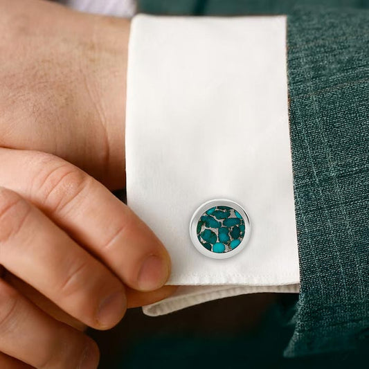 Silver Camo Limited Edition Cufflinks