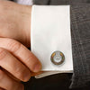 Silver Aurora Pearl (MOP) Limited Edition Cufflinks