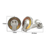 Silver Aurora Pearl (MOP) Limited Edition Cufflinks
