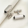 Silver Modern Black Limited Edition Cufflinks