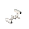 Silver Modern Black Limited Edition Cufflinks