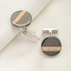 18k Rose Gold Plated Silver Skyline Limited Edition Cufflinks