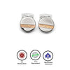 18k Rose Gold Plated Silver Skyline Limited Edition Cufflinks