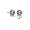 Silver Dangerous Skull Limited Edition Cufflinks