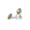 18k Gold Plated Silver Matt Skull Limited Edition Cufflinks