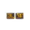 Silver Golden Glitter Limited Edition Cufflinks