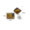 Silver Golden Glitter Limited Edition Cufflinks
