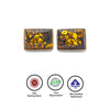Silver Golden Glitter Limited Edition Cufflinks