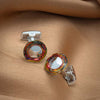 Silver Multicolour Limited Edition Cufflinks