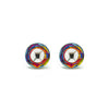 Silver Multicolour Limited Edition Cufflinks