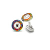 Silver Multicolour Limited Edition Cufflinks