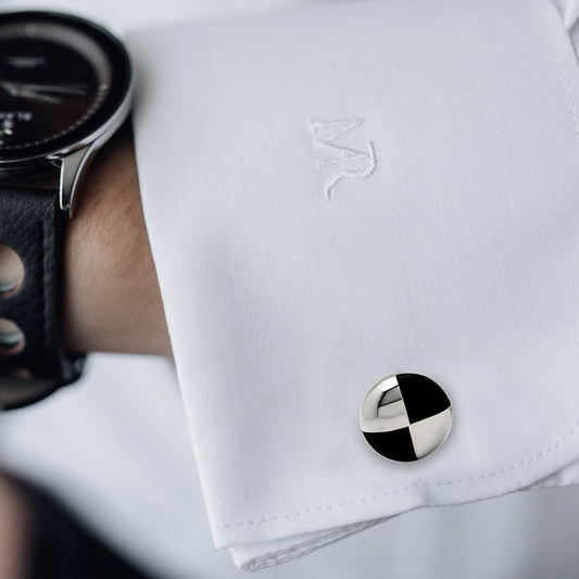 Silver Black Onyx Limited Edition Cufflinks