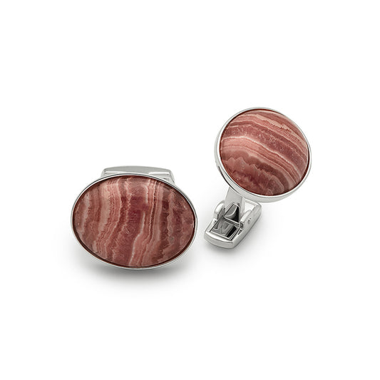 Silver Brown Crystal Limited Edition Cufflinks