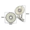 Silver Moonlit Pearl (MOP) Limited Edition Cufflinks