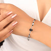 Silver Charming Mangalsutra Bracelet