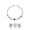 Silver Charming Mangalsutra Bracelet