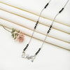 Silver Bouquet Mangalsutra