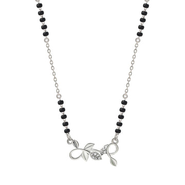 Silver Bouquet Mangalsutra