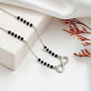Silver Infinity Glow Mangalsutra